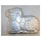 2 Wilton cake pans: 1987 Lovable Lamb -