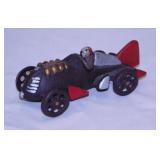 Hubley cast iron rocket racer race car with