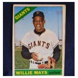 1966 Topps Willie Mays baseball card, San