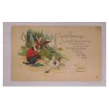 22 vintage Easter & Birthday postcards -