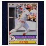 1979 Topps Johnny Bench baseball card, Cincinnati