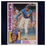 1984 Topps Fergie Jenkins baseball card, Chicago