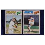 1977 Topps Willie Stargell baseball card,