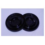 Pair of Tablecraft Safety ashtrays w/ matchbook