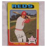 1975 Topps Pete Rose baseball card, Cincinnati