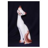 1960's Napco Siamese Cat statue w/ whiskers,