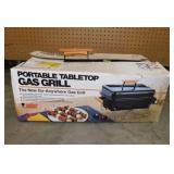 New Weber portable tabletop gas grill in box