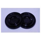 Pair of Tablecraft Safety ashtrays w/ matchbook