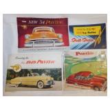 1950's Pontiac car dealership booklets