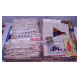 1940's military war letters - Postcards - Paper