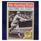 1976 Topps Honus Wagner baseball card #344