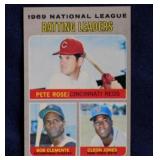 1970 Topps Pete Rose, Bob Clemente & Cleon Jones