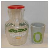 Fiesta Gray New Millennium tumbler - 1930's Hall