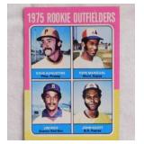 1975 Topps Rookie Outfielders baseball card #616