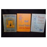 5 vintage kid's hardback books, sweet images!