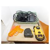 Adaptors - Plastic baskets - Tape measure - Toy