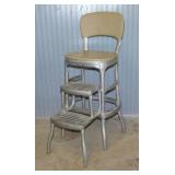 Vintage Cosco kitchen seat step stool