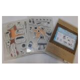 Crafting rubber stamps