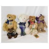 6 new plush Boyds Bears