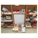 Christmas: Vintage foil light reflectors - Beaded