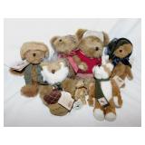 7 plush Boyds Bears