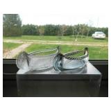 2 clear glass canoes including Seattle Washington