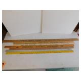 Advertising yardsticks: Chrisman Illinois - Paris