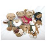 7 plush Boyds Bears