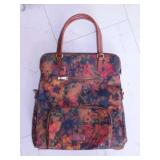 Patricia Nash Trapani coated canvas backpack