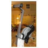 Stamina fold-away air rower exercise machine w/