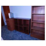 Wooden display case cabinet