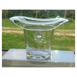 Rare Hobbs & Brockunier ? large clear glass top