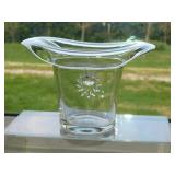 Rare Hobbs & Brockunier ? large clear glass top