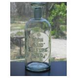 Antique Wheaton Glass Sulfuric Acid apothecary