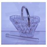 FB Rogers West Germany crystal coal scuttle