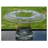 American Brilliant wheel cut crystal mushroom