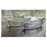 2 wheel cut glass canoe relish boat yachts,
