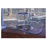 Lovely Blenko 10 gallon glass cowboy hat ice tub