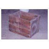 Antique Hulman & Co. Terre Haute wood shipping