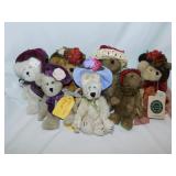 7 plush Boyds Bears