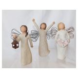 3 Willow Tree Angels