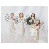 4 Willow Tree Angels