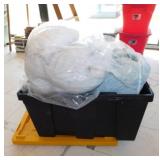 Large Strong Box storage tote w/ lid -