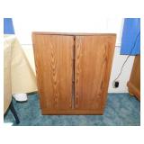 Media storage cabinet