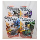 4 new Hasbro Transformers Prime Robots In