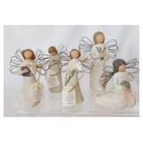 5 Willow Tree Angels