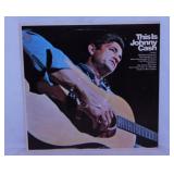 Vintage vinyl LP record albums: Johnny Cash -
