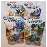 4 new Hasbro Transformers Prime Robots In