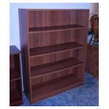 Wooden 5 shelf bookcase