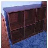 Wooden display case cabinet